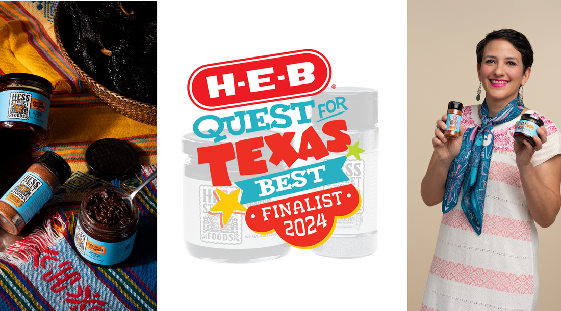 Hess Street Foods named as an H-E-B top 10 finalist in the 11th Annual Quest For Texas Best Competition
