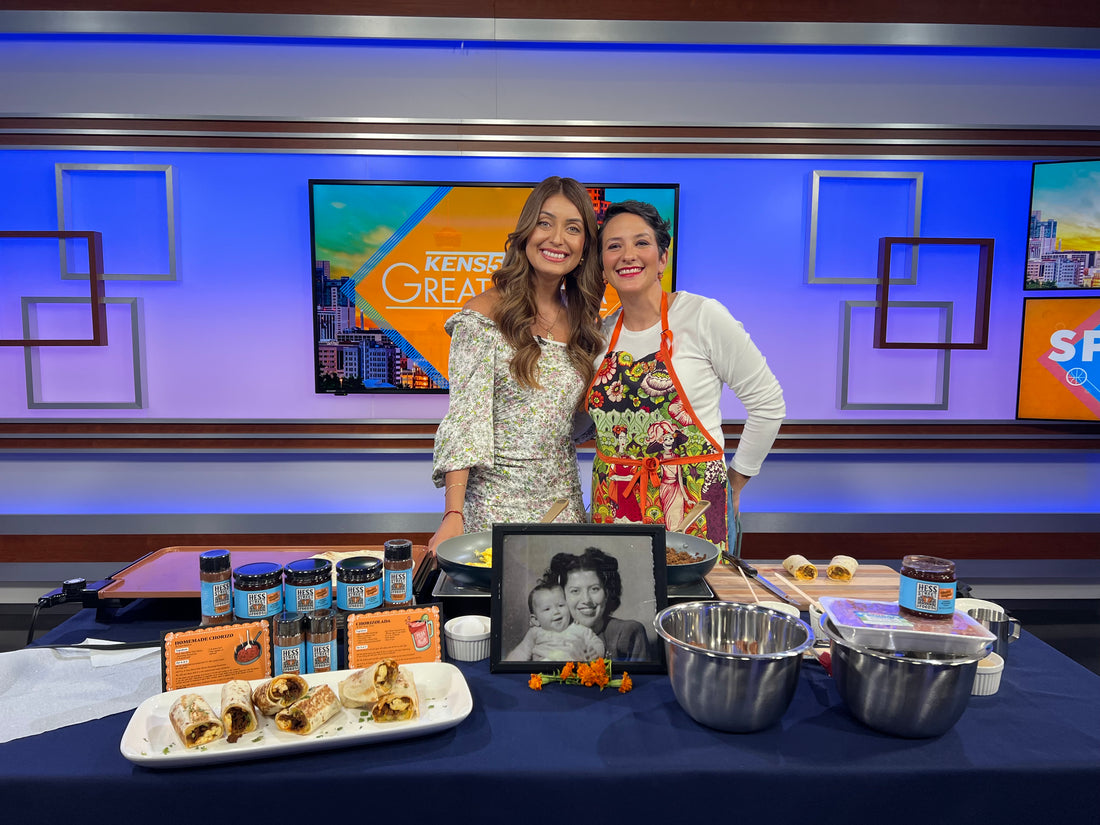 Hess Street Foods LIVE at Great Day SA on KENS 5!