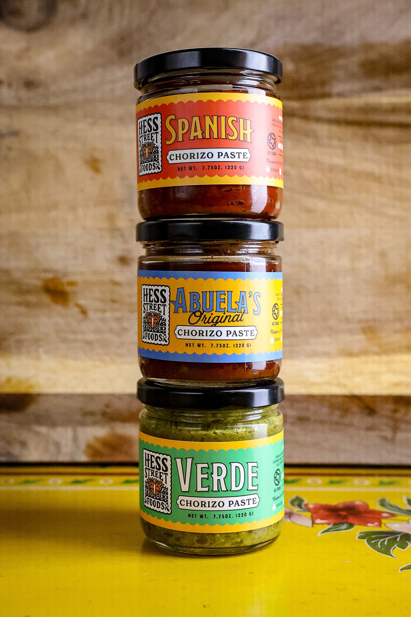 The Chorizo TRIO: Abuela’s Original, Verde & Spanish!