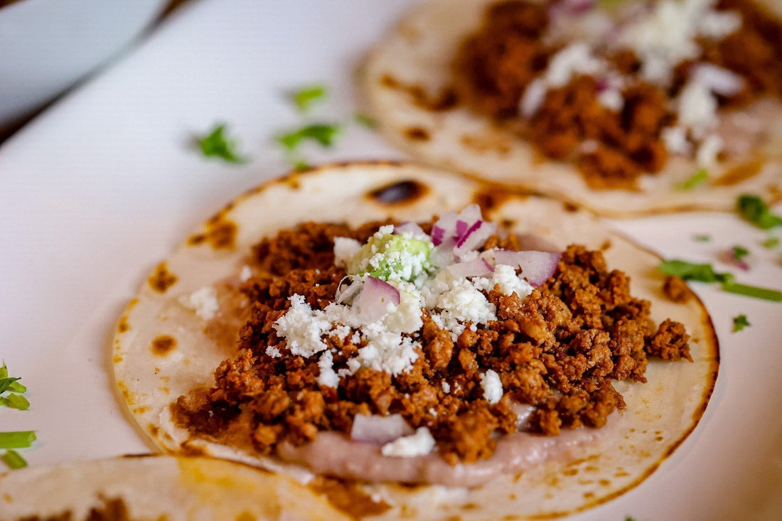 Homemade chorizo tacos recipe